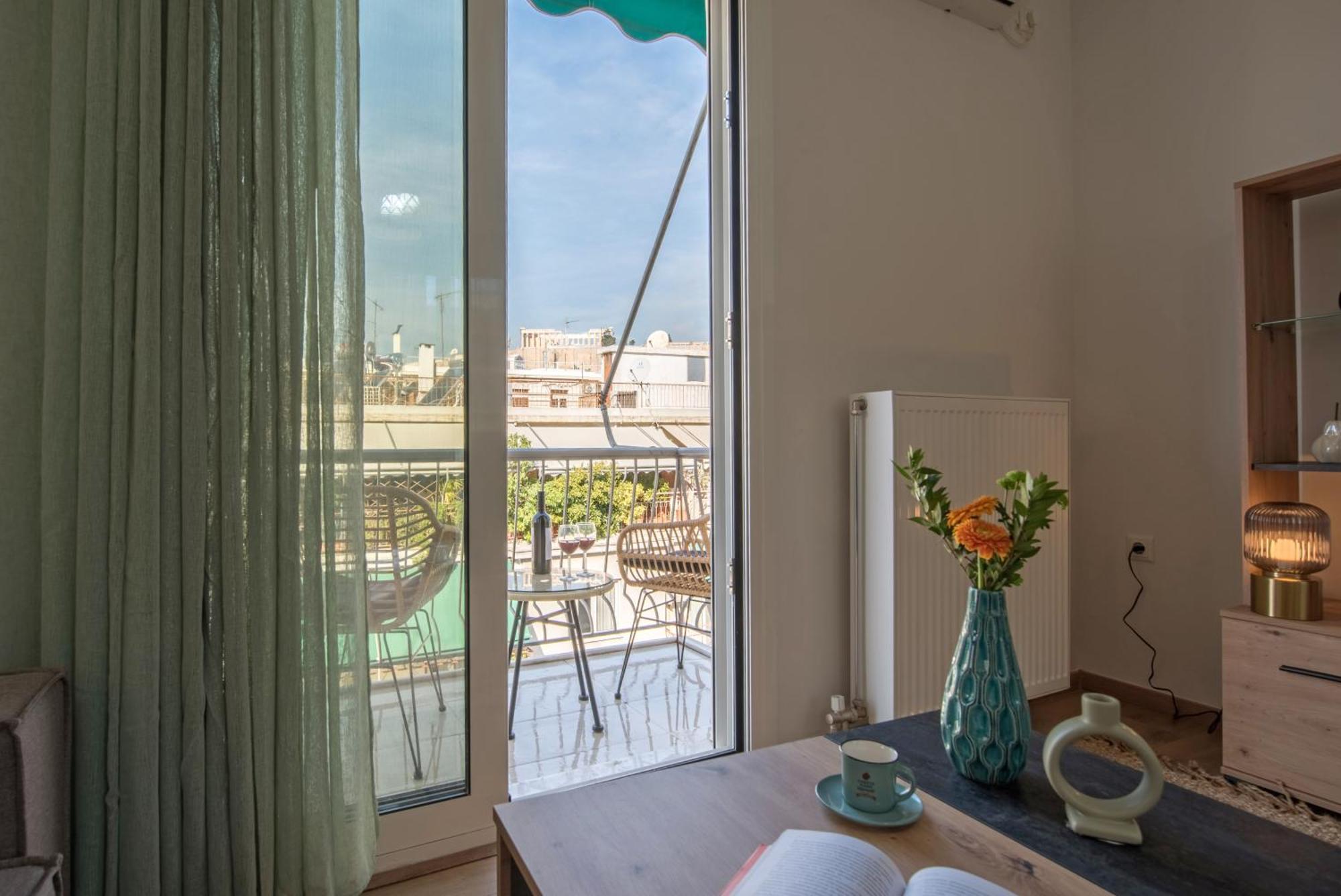 Acropolis View Apt In Koukaki Atenas Exterior foto